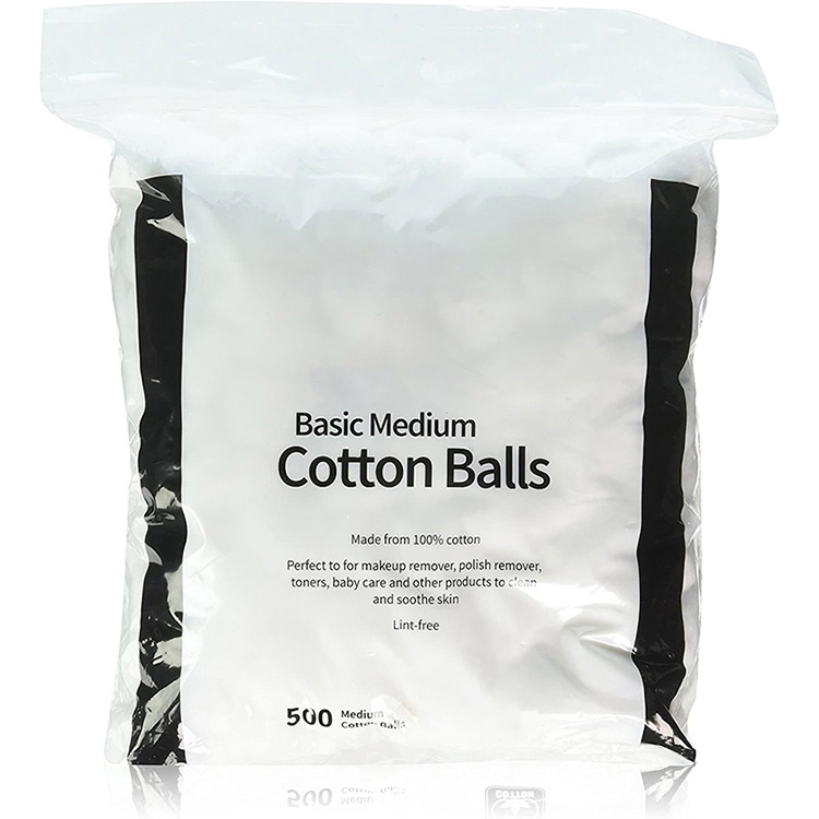 100% pulupulu maʻemaʻe Sterilize pulupulu waiʻona poepoe keʻokeʻo Absorbent pulupulu poepoe