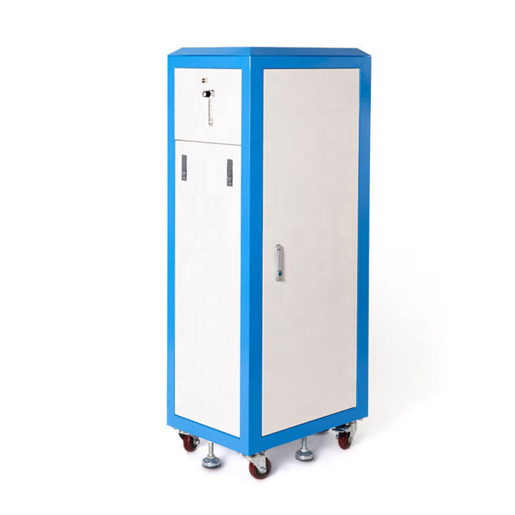 Hoʻohana ʻo 15L Hospital i ka High Flow Portable Oxygen Concentrator me nā huila