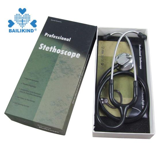 Pehea e hoʻohana ai i ka stethoscope poʻo hoʻokahi o ke kauka Deluxe i uhi ʻia i ka zinc alloy