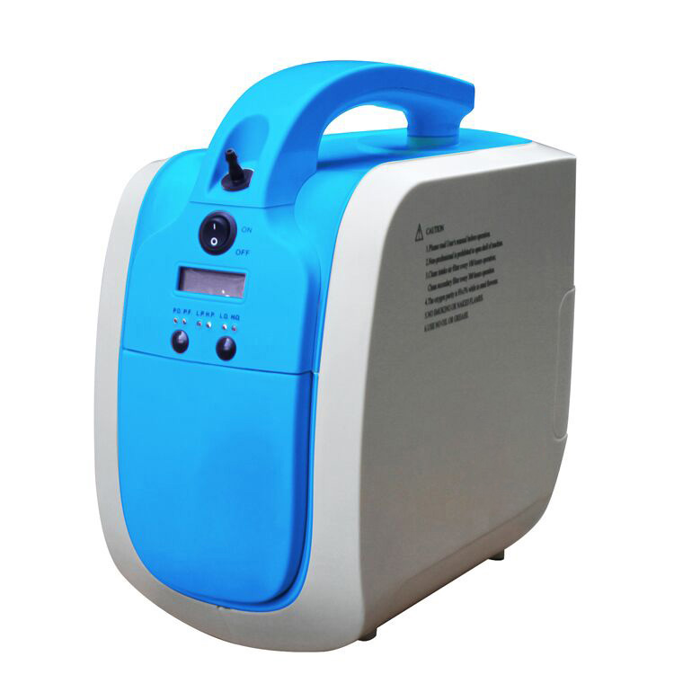 5L Pulse Flow Portable Oxygen Concentrator i kūkulu ʻia i loko
