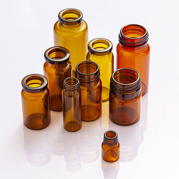 Amber Clear Tubular Injection Sterile Glass Bottle Bottle for Pharmaceutical