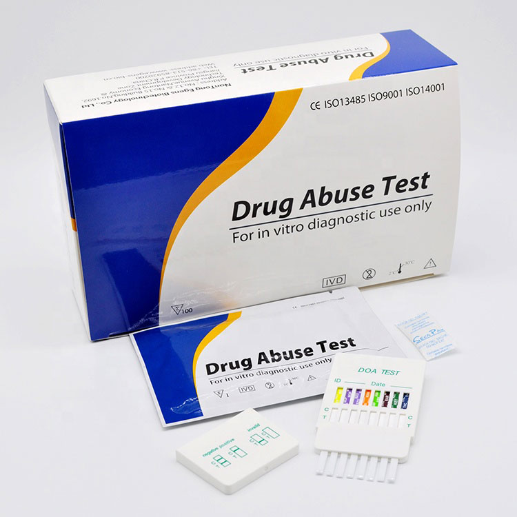 Apono 'ia ka Doa 8 I ka 1 Multi Panel Drug Of Abuse Test