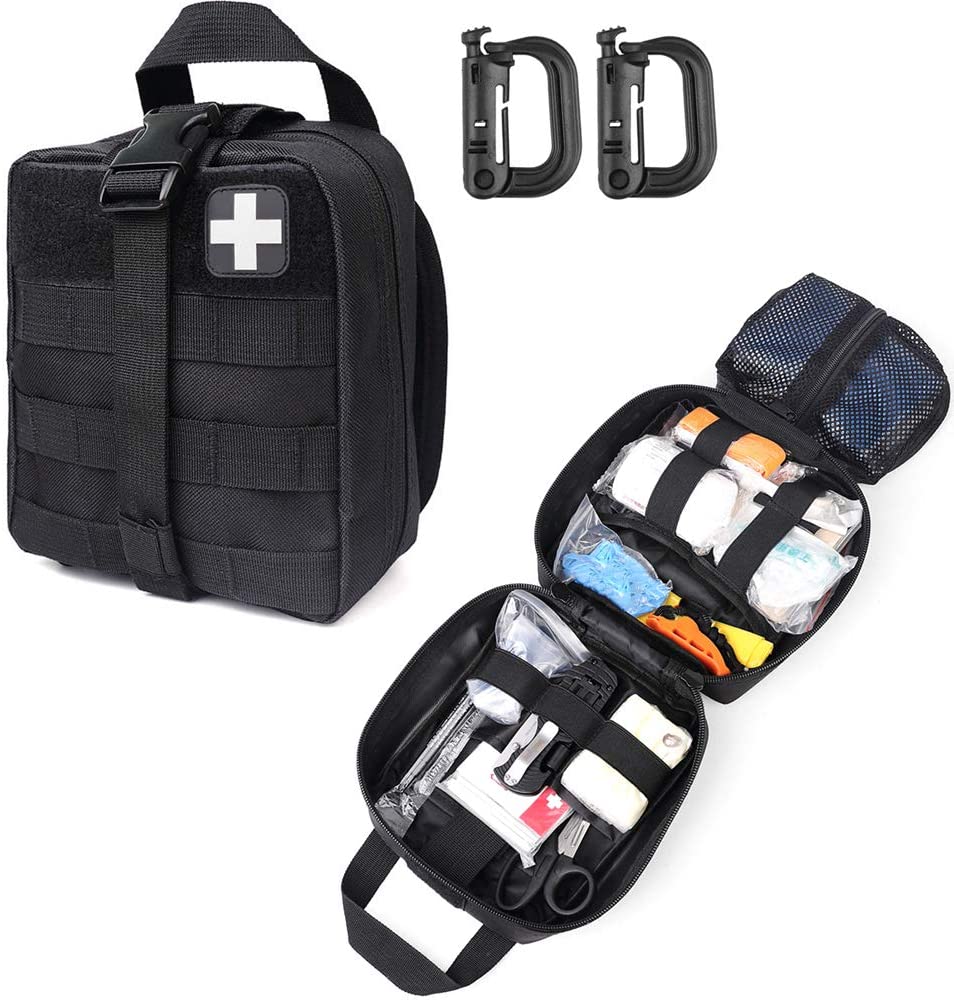 ʻO ka ʻeke Lapaʻau Koa Kokua BlackTactical Loaʻa i ka Patch Red Cross