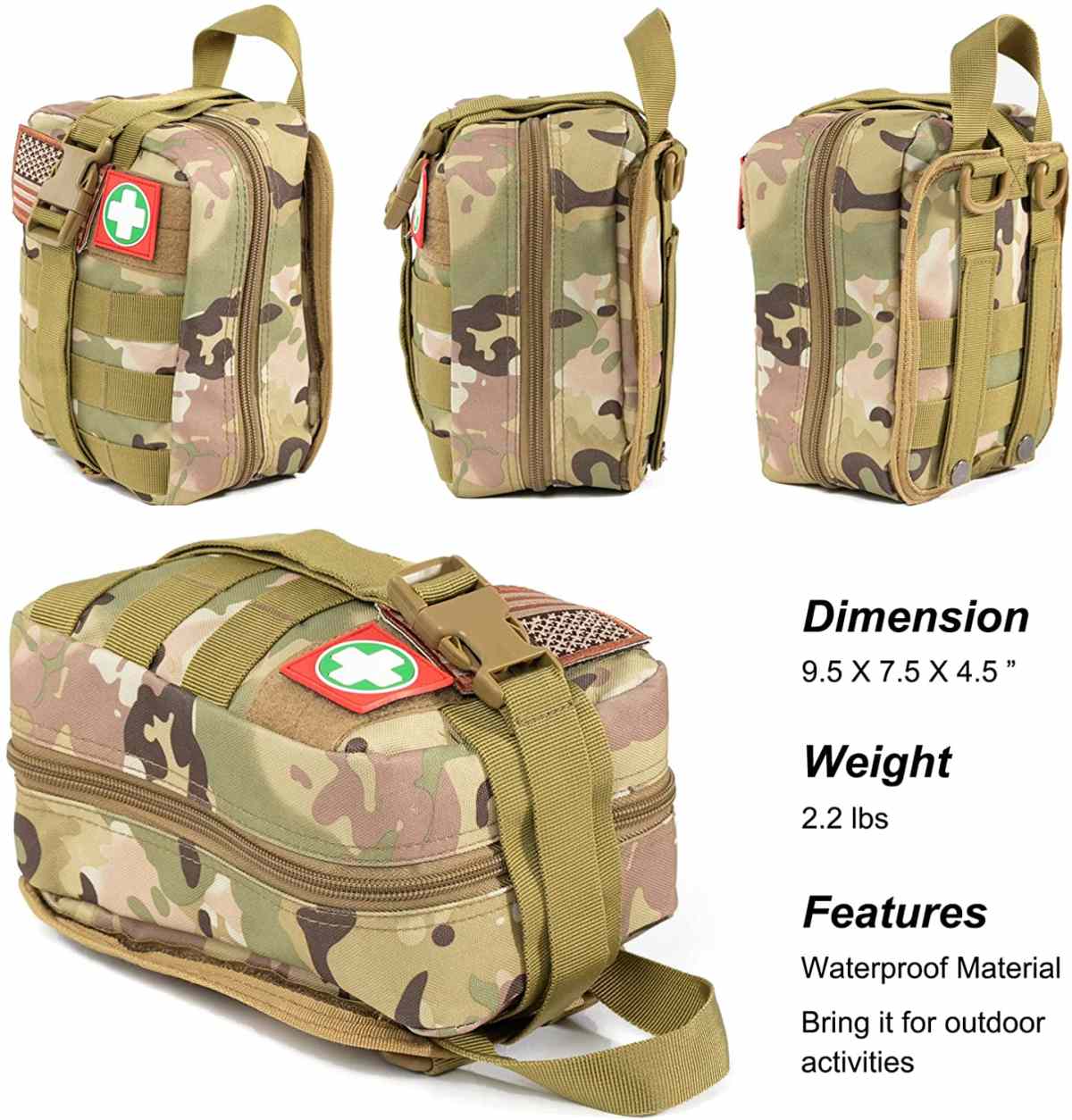 Nā lako hoʻolaʻa kōkua mua ʻo Camo no ka hoʻomoana