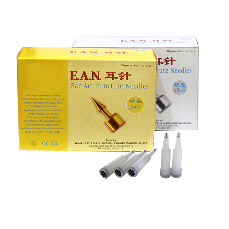 Needle Paʻi Pepeiao Auricular Acupuncture Needle