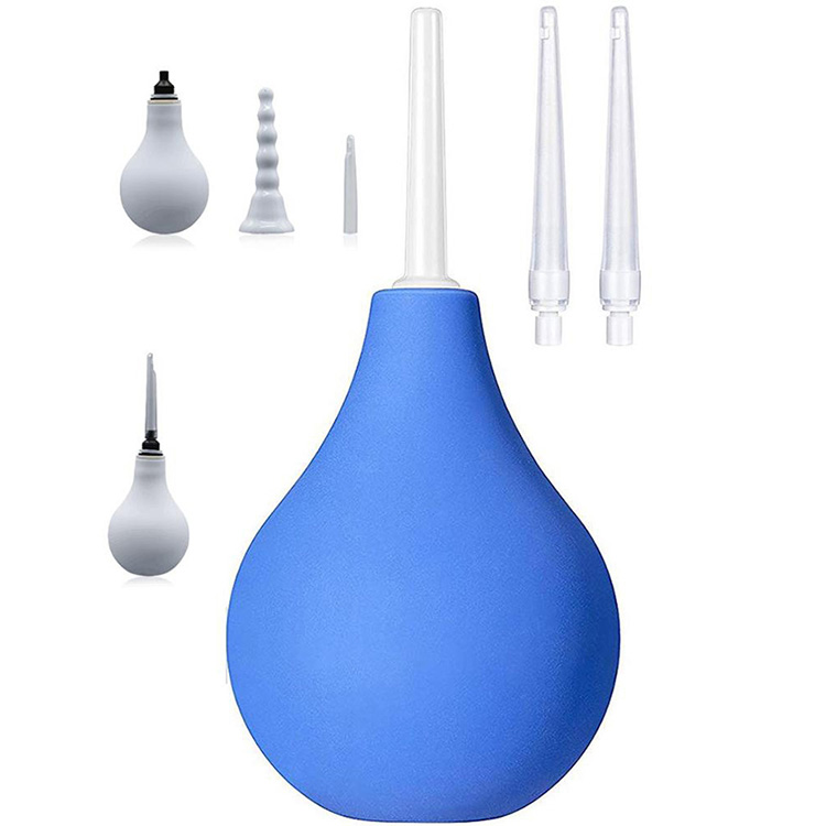 Hoʻokomo ʻia ʻo Silicone Enema Nozzle Tip