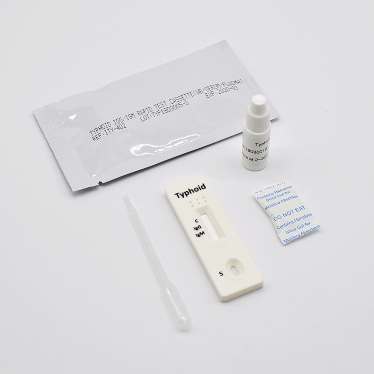 Hoʻohana Lapaʻau ʻOihana Typhoid Igg Igm Rapid Test
