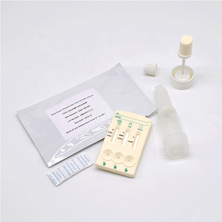 Ho'āʻo wikiwiki i hoʻokahi ʻanuʻu kohu he 5 ma ka 1 Drugtest Panel