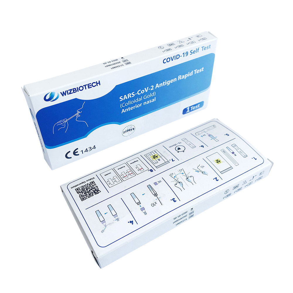 ʻO SARS-CoV-2 Antigen Rapid Test (Colloidal Gold) no ka hoʻāʻo ponoʻī
